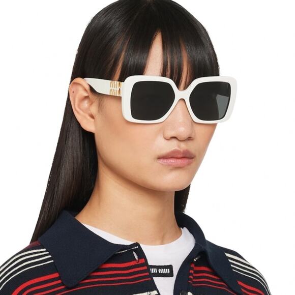 NEW!!!  Miu Miu MU10YS 1425S0 Sunglasses, Authentic - Picture 5 of 13